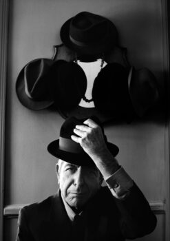 Leonard Cohen, LA, 2001 © Ethan Hill