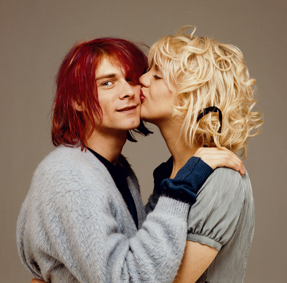 Kurt Cobain and Courtney Love, NY, 1992 © Michael Lavine