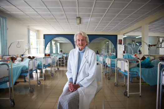 With her husband, Dr. Catherine Hamlin founded the Hamlin Fistula Hospital in Addis Ababa in 1974. It remains the only hospital in the world dedicated to this condition.