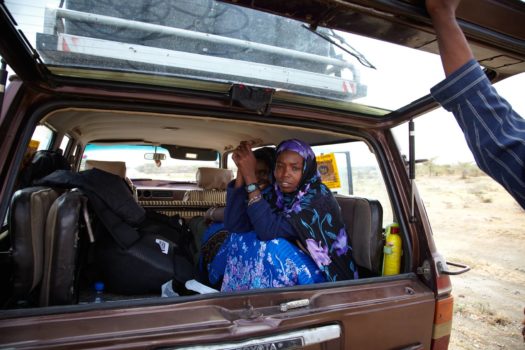 David Goldman was in Ethiopia with Salaam Garage, an organization that partners with international NGOs. Now enamoured of the two women, David decided he had to get them home rather than leave them to a week-long bus journey.
