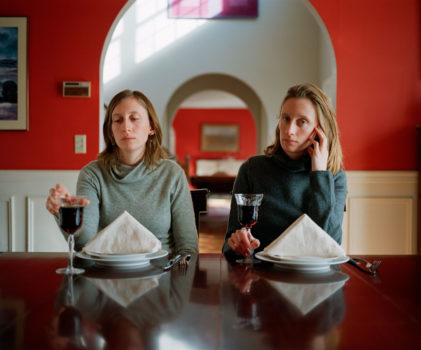 Rikki and Carrie, Dining Room, 2007, by Carrie Will
