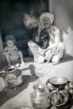 Gujarati Pipe Smoker
Gujarat, India