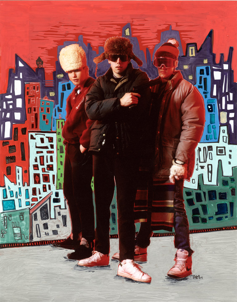 Beastie Boys, New York City, 1985
Remixed by Alice Mizrachi