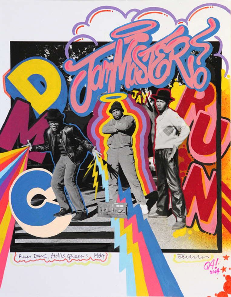 Run DMC, Hollis, Queens, 1984
Remixed by Queen Andrea