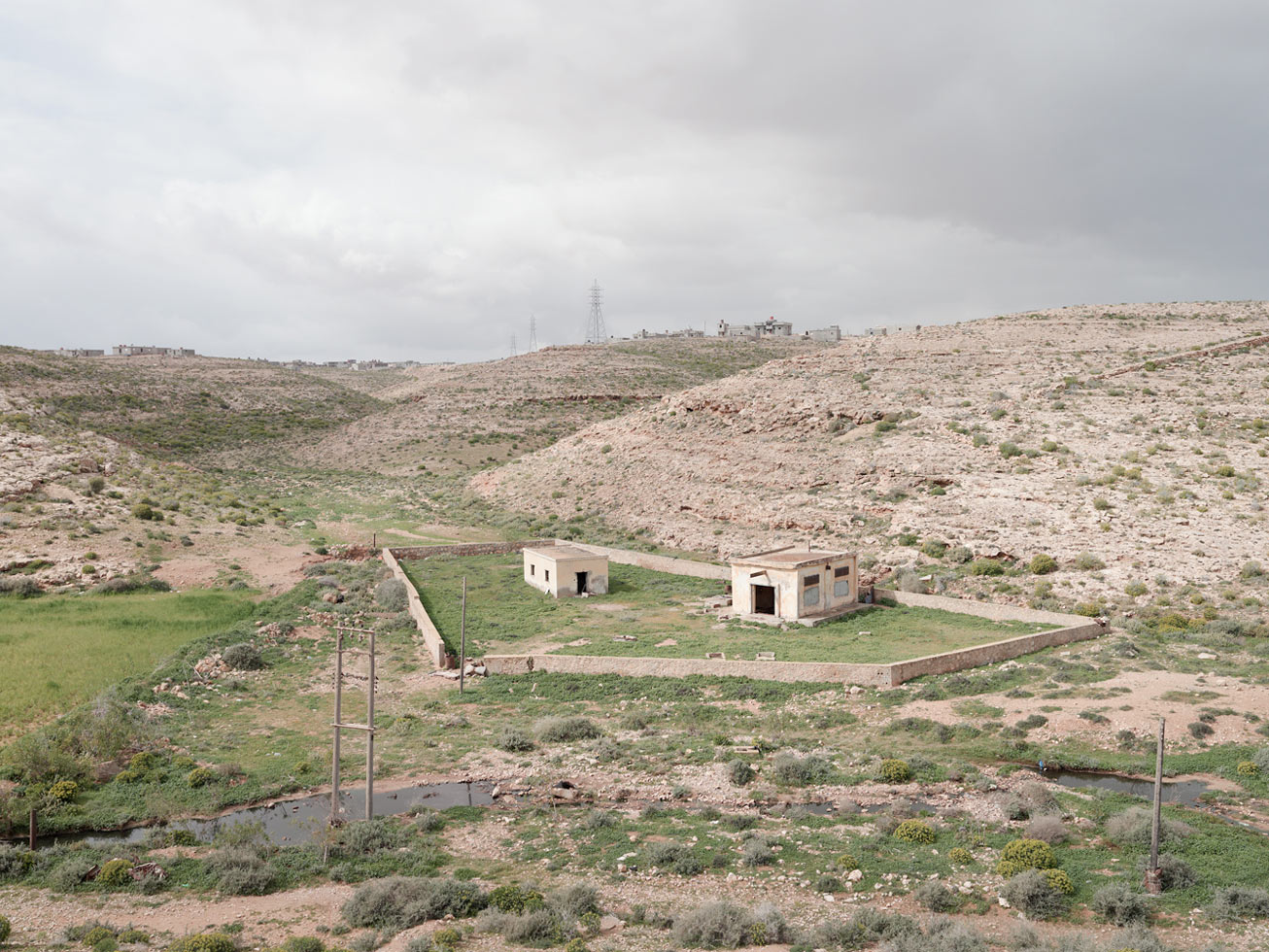 Wadi Auda water pumping station. 
Fort Auda, Libya
