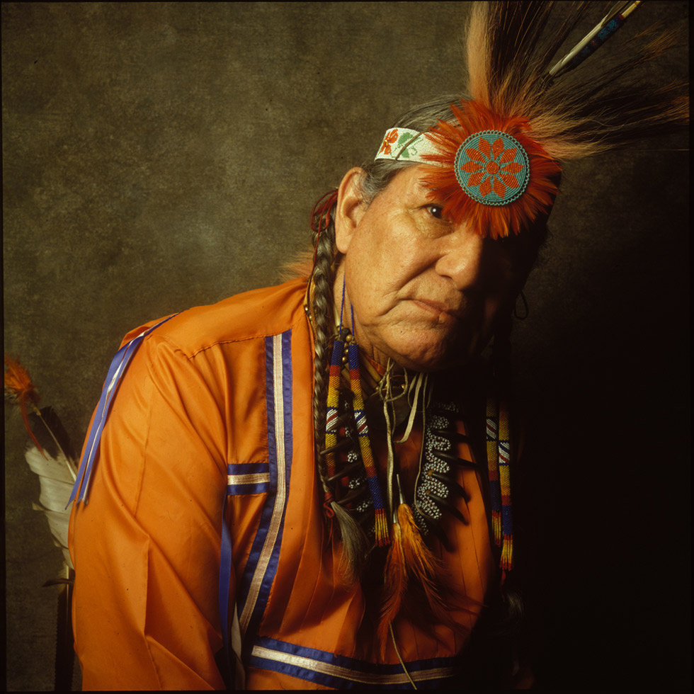 Native Americans and images form the Ozarks.
New York, 1981
