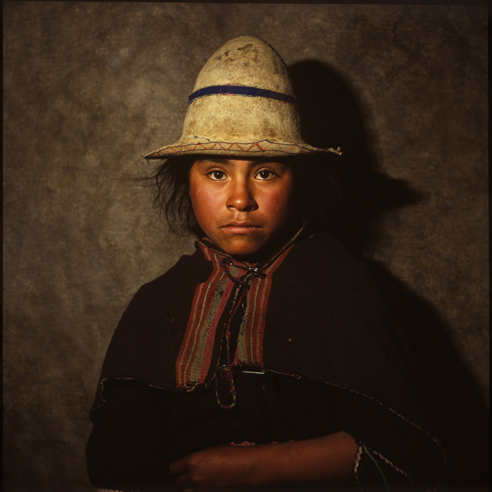 Aymara and Quechua Indians.
Puno and Lake Taquile, Peru, and La Paz, Bolivia, 1984