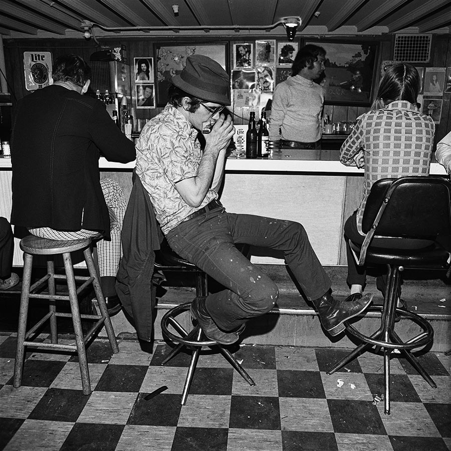 "Harmonica Player," Merchant's Cafe, Nashville, Tennessee, 1974