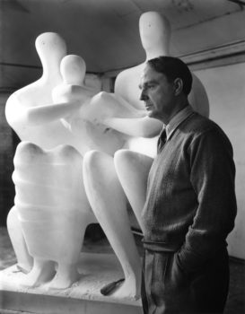 Henry Moore, 1949

English sculptor