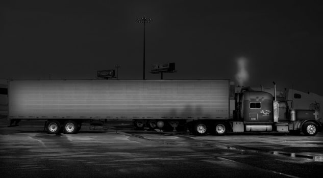 Seeing The Black Dog.
New Jersey Turnpike, 2011