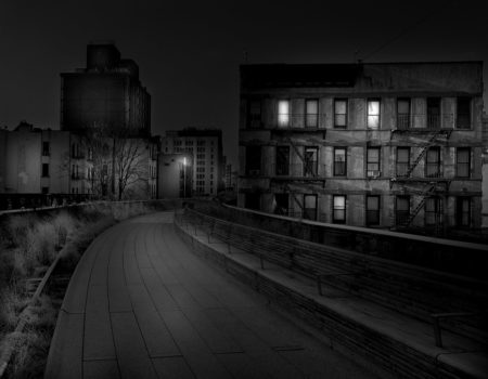 The Rabbit Hole. High Line, New York, 2012

Michael's most recent project portrays New York's most recent public park, in the middle of the night. "While at times I find this area of the city to be a bit confusing and soul-less, I may have found a heartbeat up there."