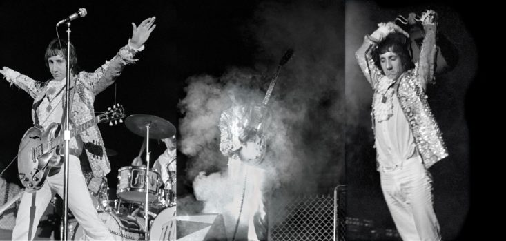 Pete Townshend, San Francisco, 1967	

I didn't take any pictures before the show because I didn't know what backstage was, what it was all about, didn't even know I could go there. What's this guy Townshend doing? He's breaking his fucking guitar, why is he doing this? It would be like me pounding my Nikons and my Leica against the concrete.