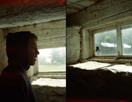A young Canadian with multiple personalities

Elliot with Spider (diptych)

Ontario, 2006