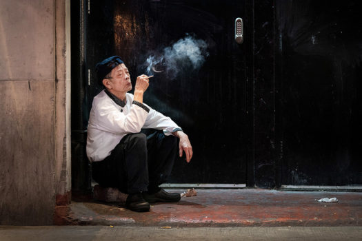 From the series: Jan Enkelmann: Smoking Chefs