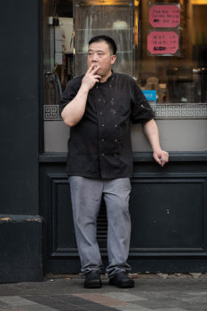 From the series: Jan Enkelmann: Smoking Chefs