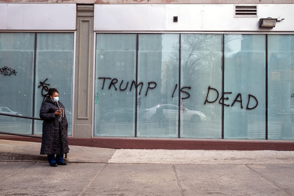 Sign of the Times, NYC, 2021, by Meryl Meisler Visit Meryl’s website