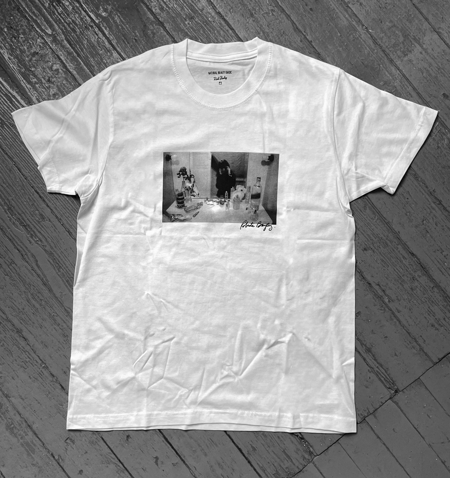 Portrait in mirror T-shirt from Roberta Bayley. One size (approx. M). $50 donation
@bayley1950