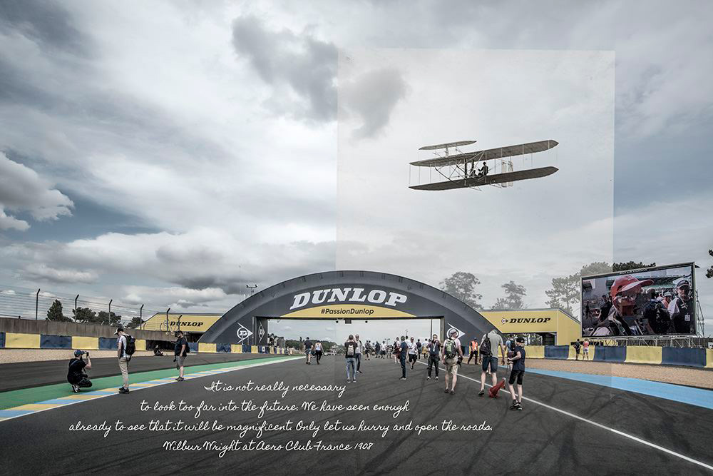 Le Mans Racetrack

Wilbur Wright gave the first public flying machine demonstration on August 8, 1908, at Les Hunaudières race track in Le Mans, France. In 1923, just 15 years after his flight, this same race track would become part of the world famous 24 Hours of Le Mans automobile race. The Les Hunaudières flying demonstration finally proved to the world that man could fly and that the Wrights were the ones who made it possible.