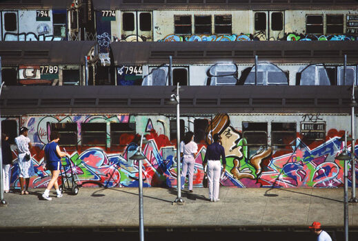 Martha Cooper "Spray Nation: 1980s NYC Graffiti" 

2BAD, Bronx, 1982