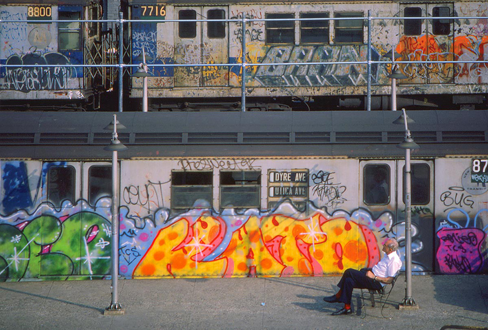 Martha Cooper "Spray Nation: 1980s NYC Graffiti" 

KATO, 1982