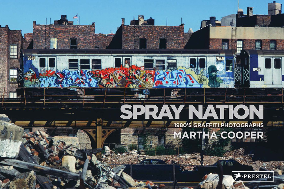 "Martha Cooper: Spray Nation".  Click to buy.