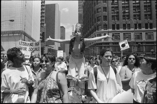 First Annual New York Dyke March, June 26, 1993.