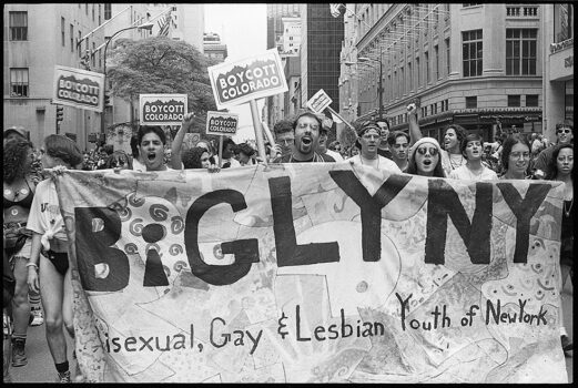 New York City Gay Pride Parade, June 27, 1993.