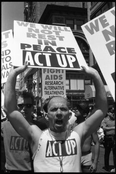 ACT UP March, Stonewall 25th Anniversary, June 26, 1994.