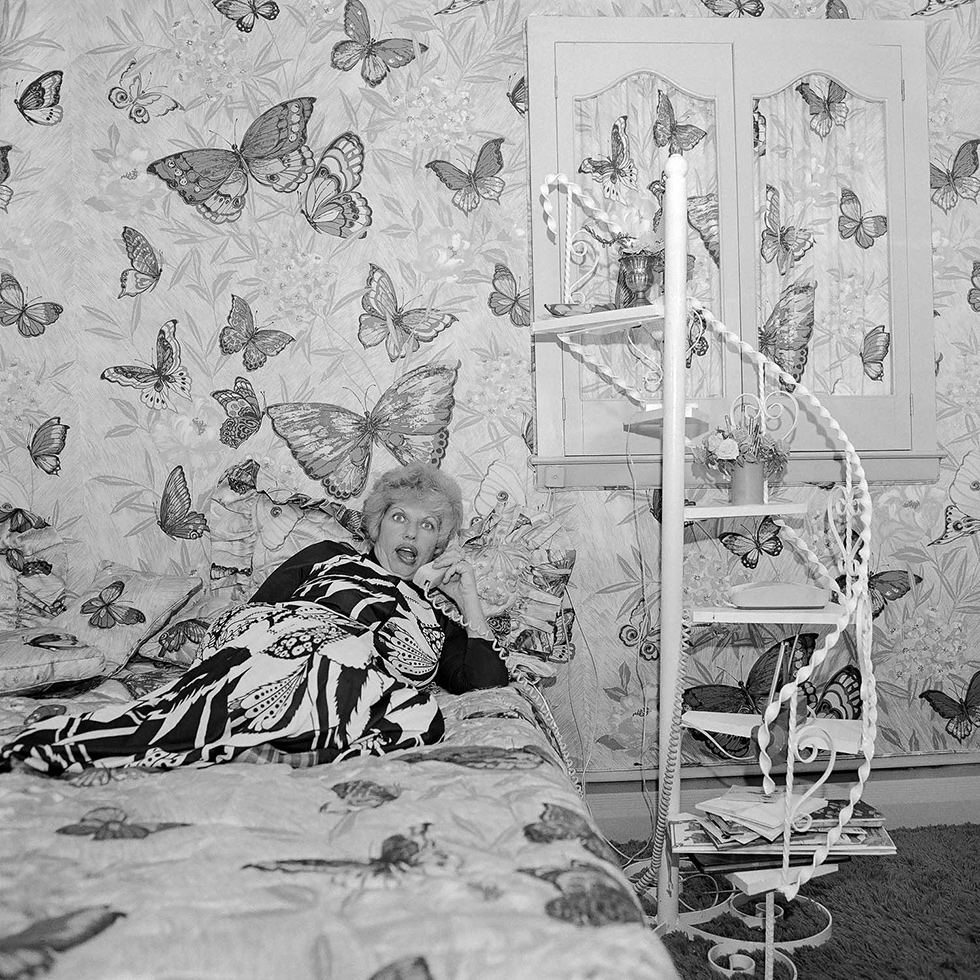 Butterfly Bedroom Telephone, East Meadow, NY, 1975