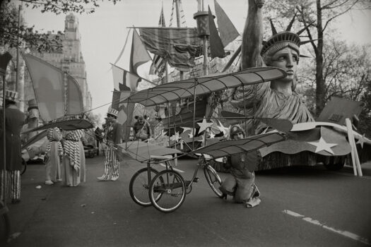 Thanksgiving Day Parade, Central Park West, NYC, 1986