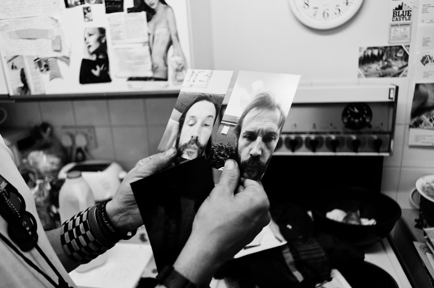 "Awaiting the crisis team that will transport him to the psychiatric hospital, Tilney1 shares some of his self-portrait photography."