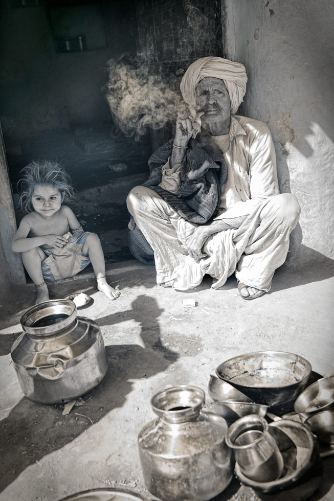 Gujarati Pipe Smoker
Gujarat, India