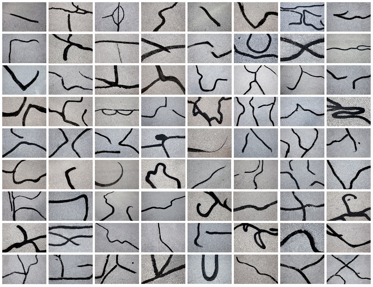 Seventy-Two Sections of Street Tar