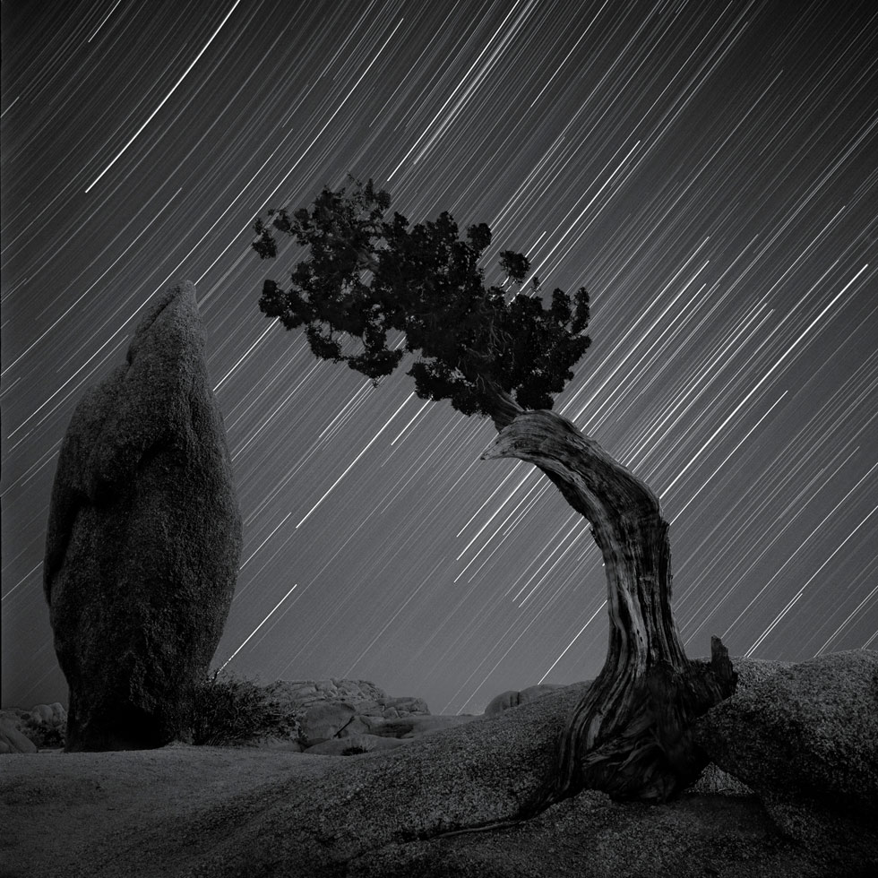 Stars Behind Pinyon and Balanced Rock