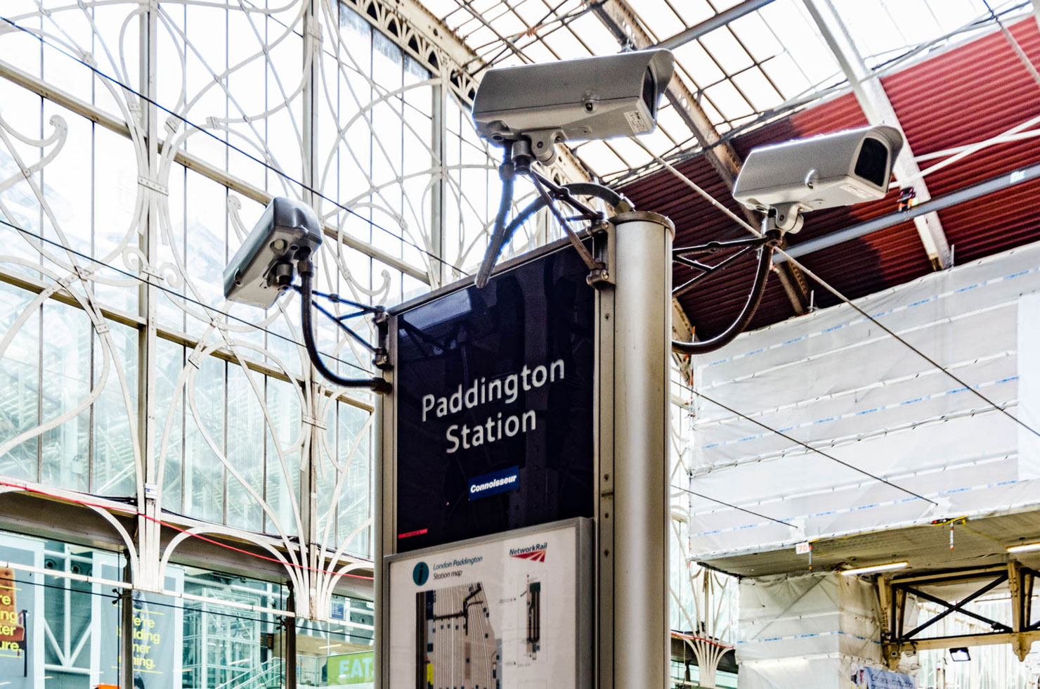 Paddington Station (no chance of losing a bear there these days).