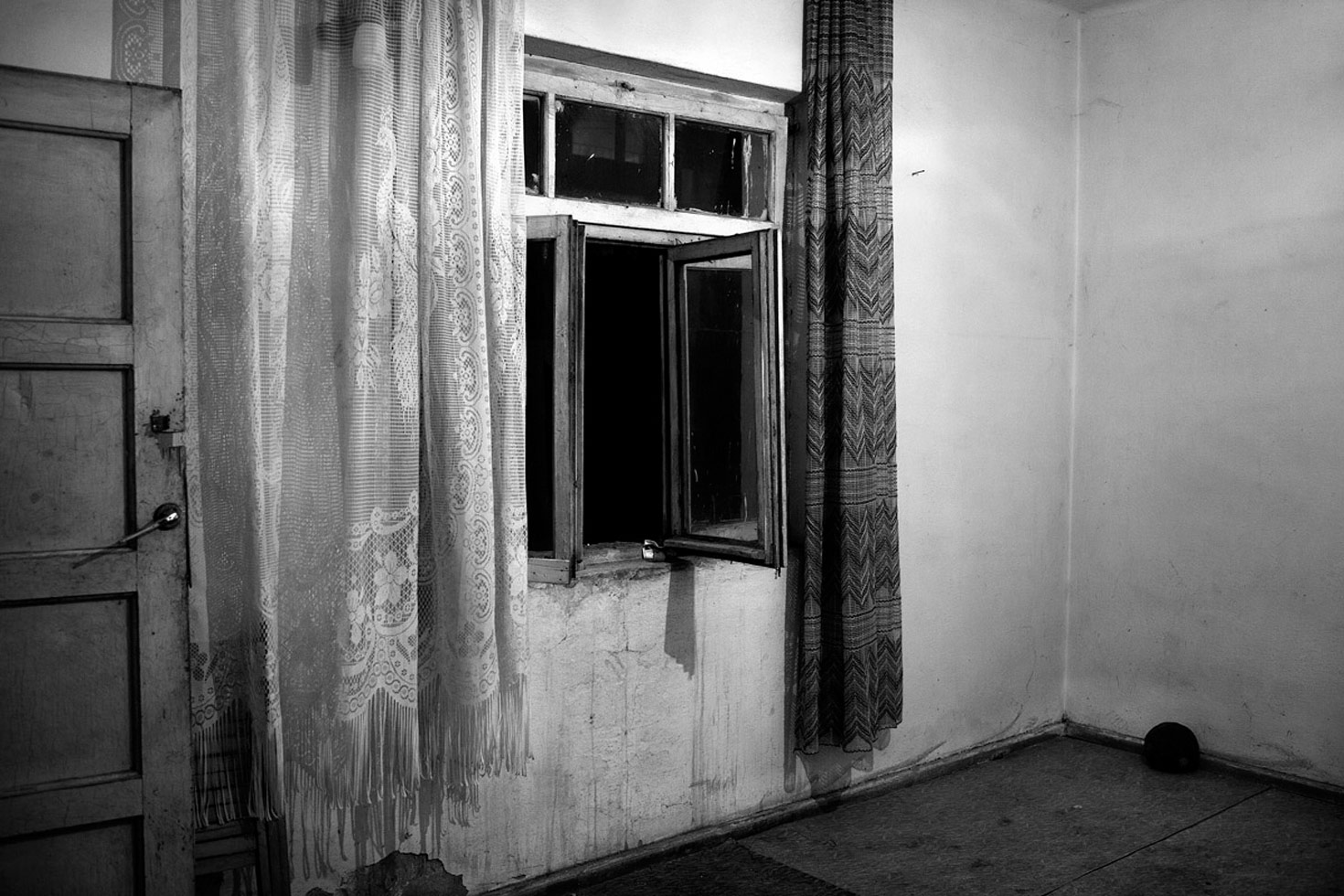 My first ball was the only thing I found in this house, my early childhood home.

Tirana, Albania, 2012