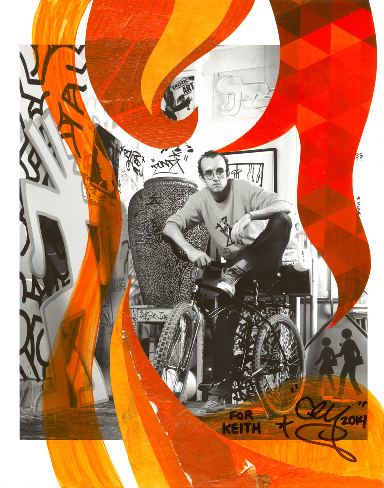 Keith Haring, New York City, 1985
Remixed by Cey Adams