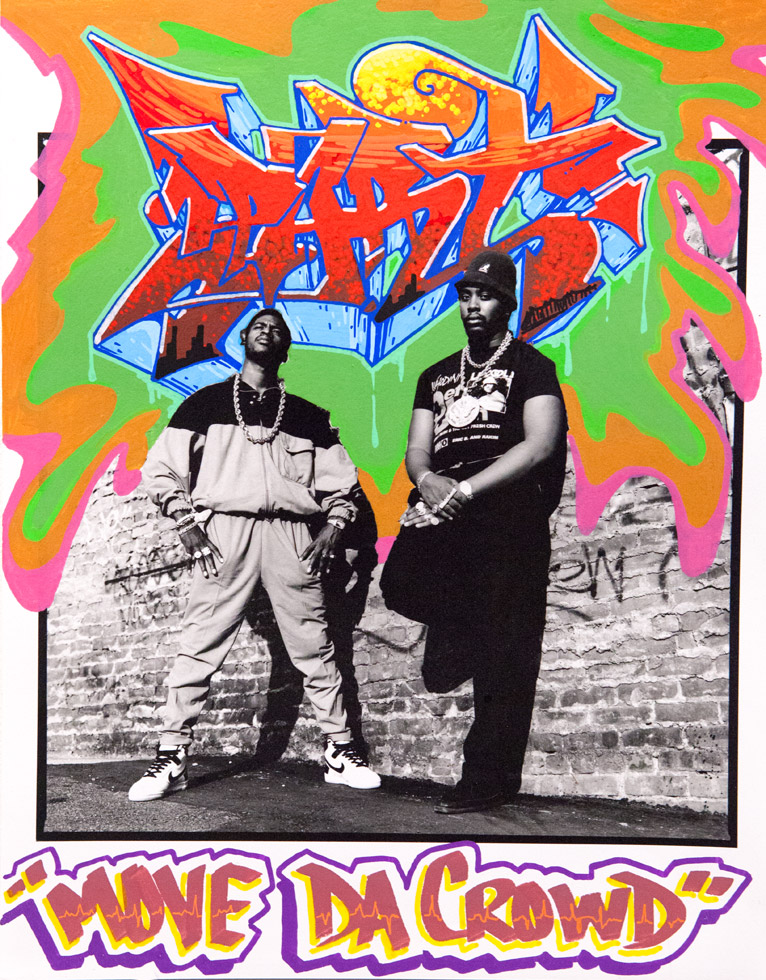 Eric B and Rakim, New York City, 1987
Remixed by Part One