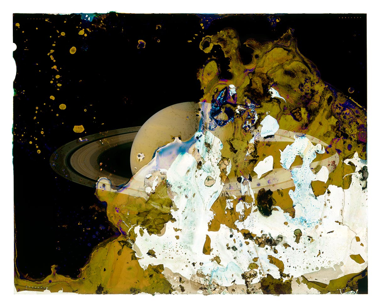 A Photograph of Saturn Eaten by Bacteria Found on an Adulterer's Engagement Ring
