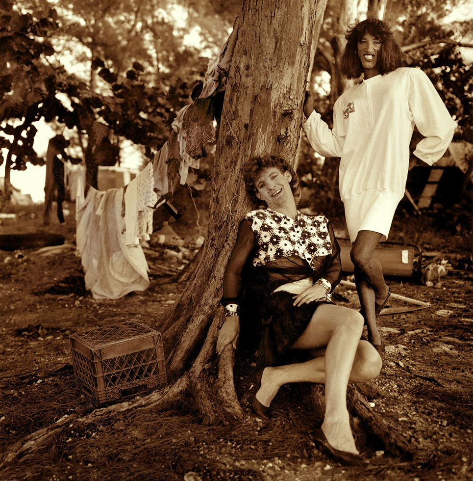 The Watson Island encampment was a safe place for transvestites and male prostitutes.