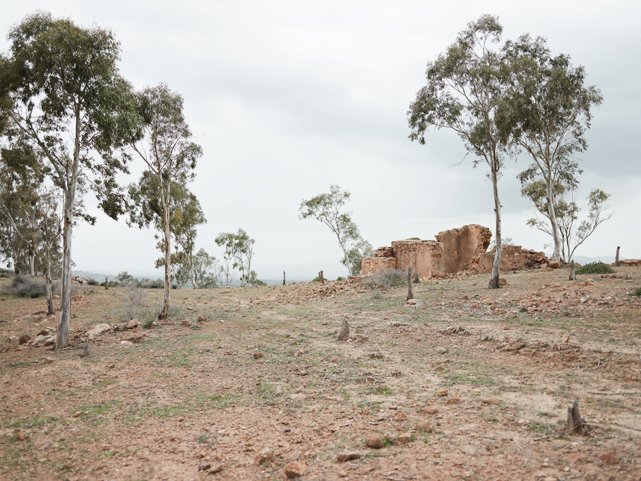 Shelled Building.
Djebel Bou Aoukaz, Tunisia