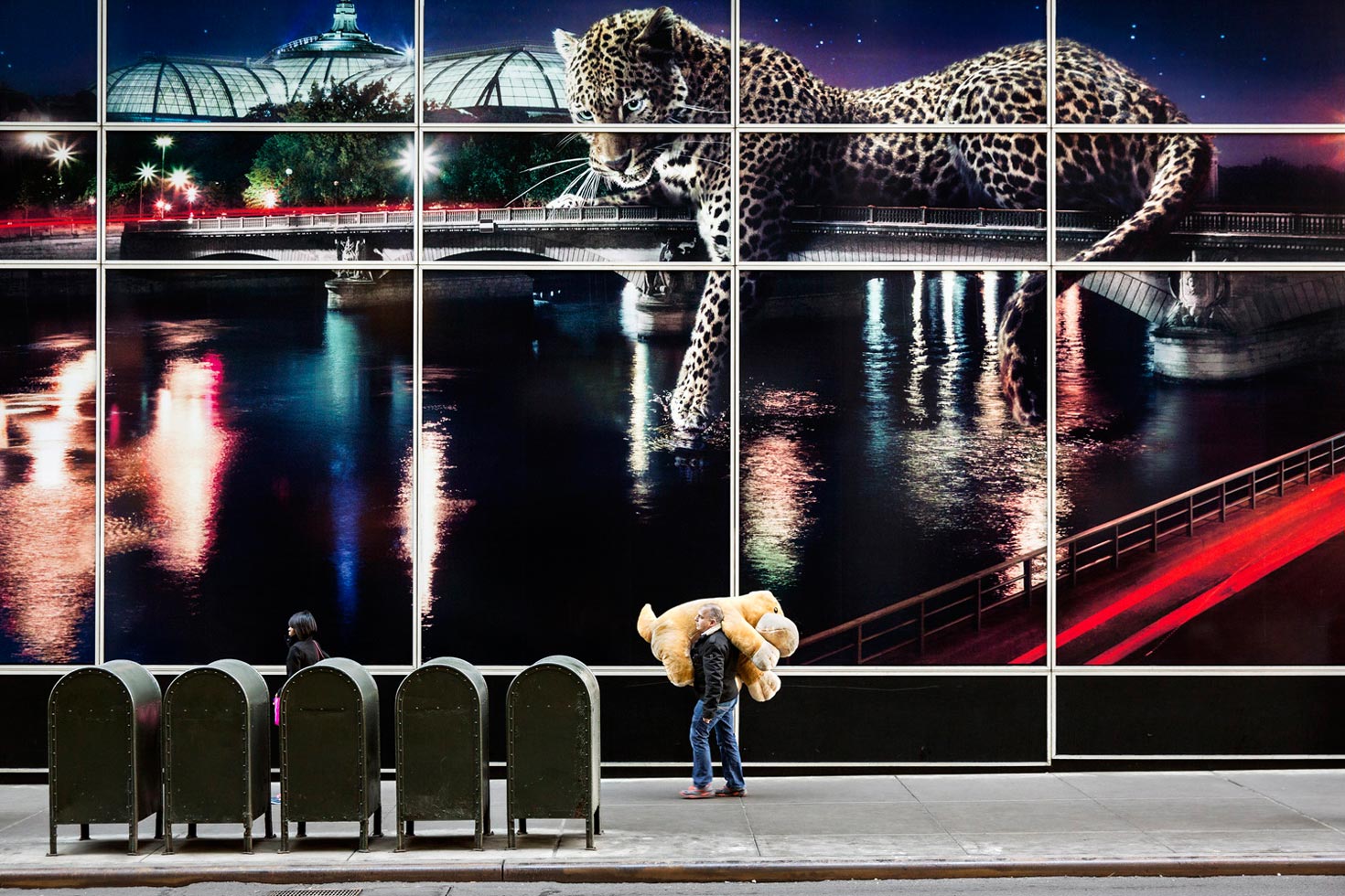 Giant adverts dominate the streets of New York, yet blend into the background. Enjoy the details in the latest from Natan Dvir's wonderful series, "Coming Soon."