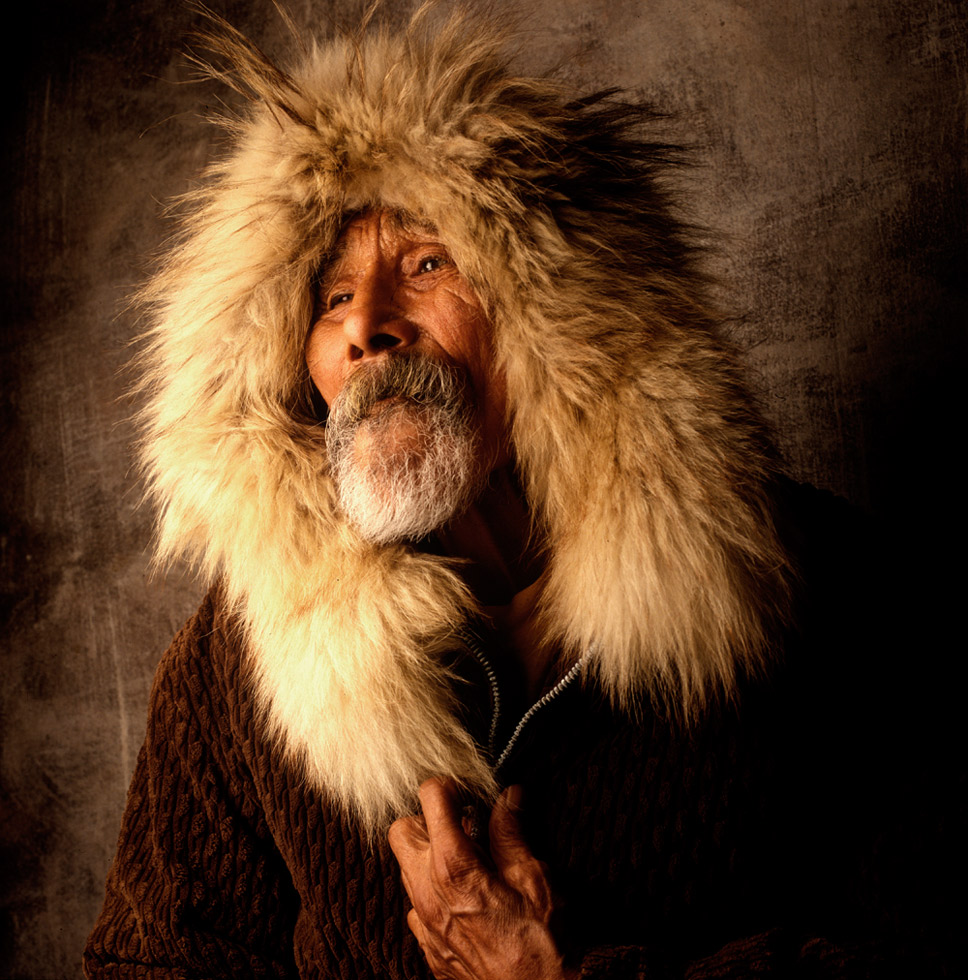 Yupik & Athabascan Eskimos.
Kotzebue and St. Lawrence Island, Alaska, 1989