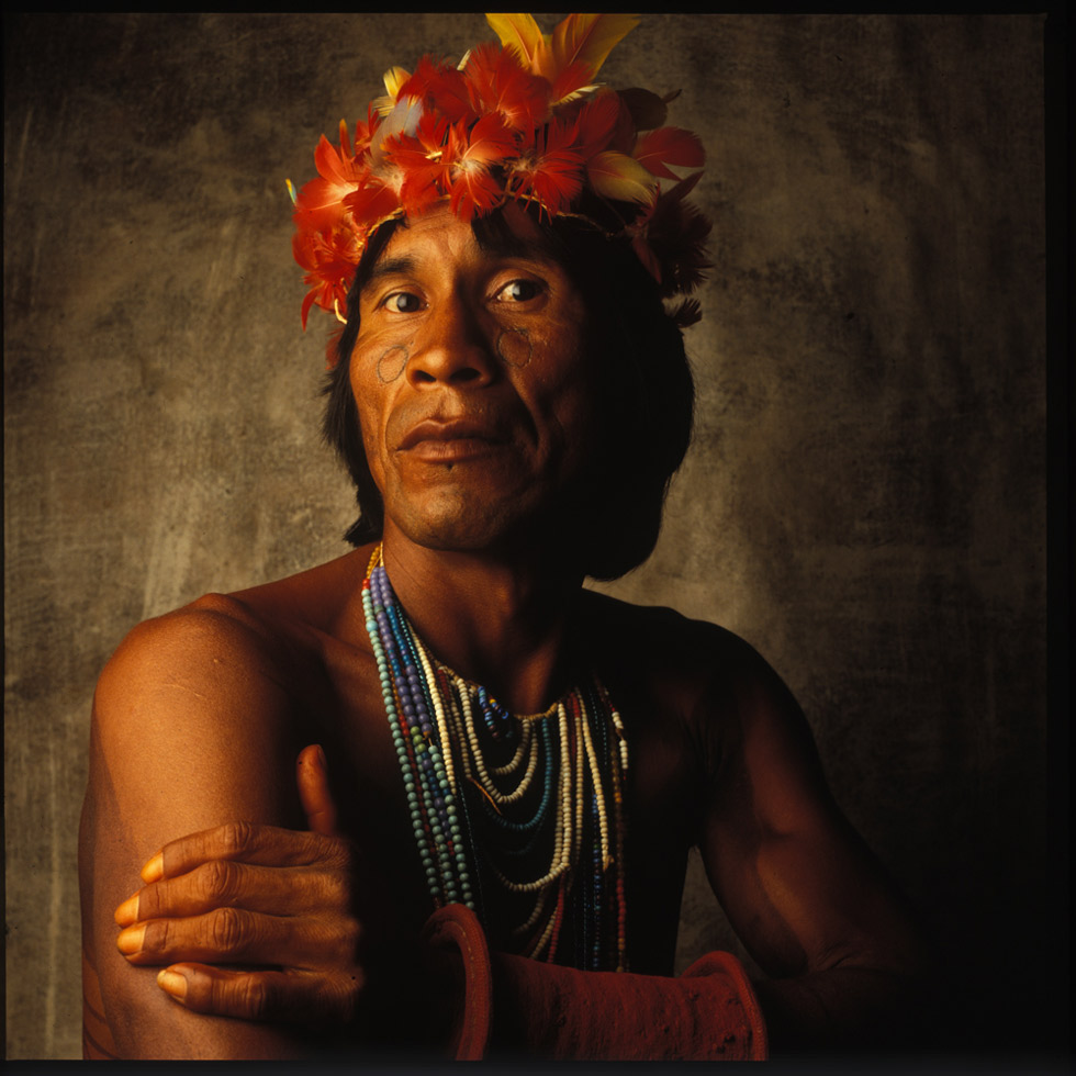 The Caraja and Brazilian Carnival & Amazonian Tribal Leaders.
Maranho and Ilha do Bananal, Salvador, and Rio de Janeiro, Brazil, 1992