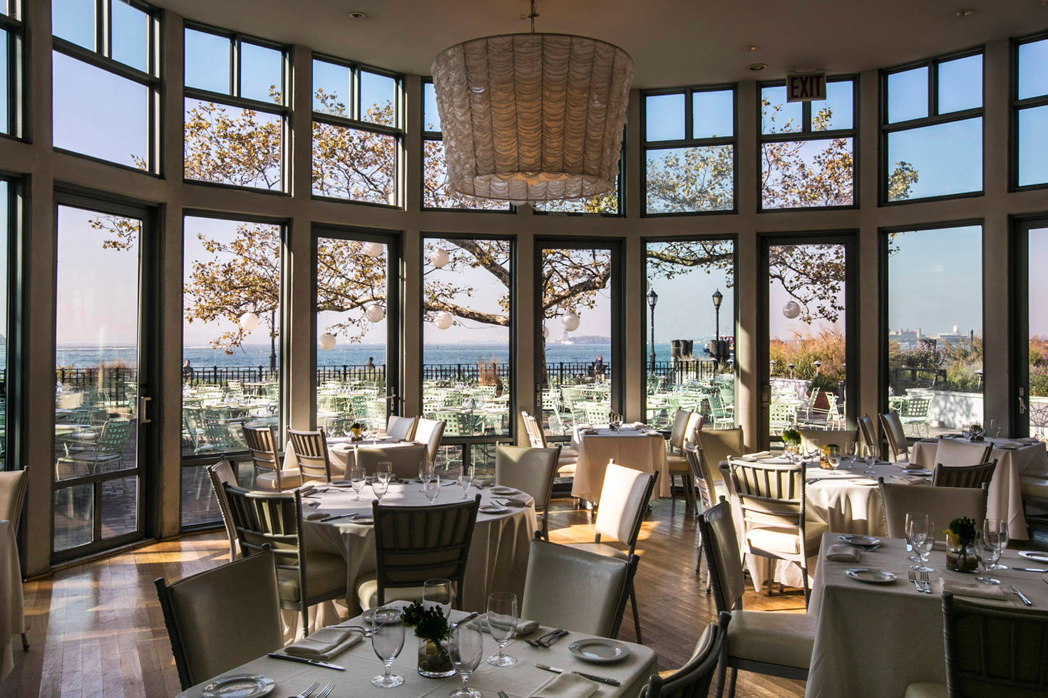 Battery Gardens Restaurant, Downtown Manhattan, October 15, 2013