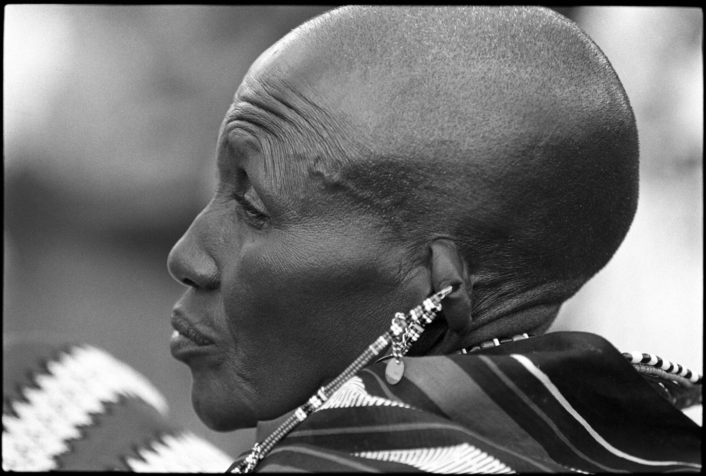 "Life is a gift of nature but beautiful living is a gift of wisdom." Malawian proverb

A Maasai elder respected for wisdom and mediation skills.

Southern Kenya, 1995