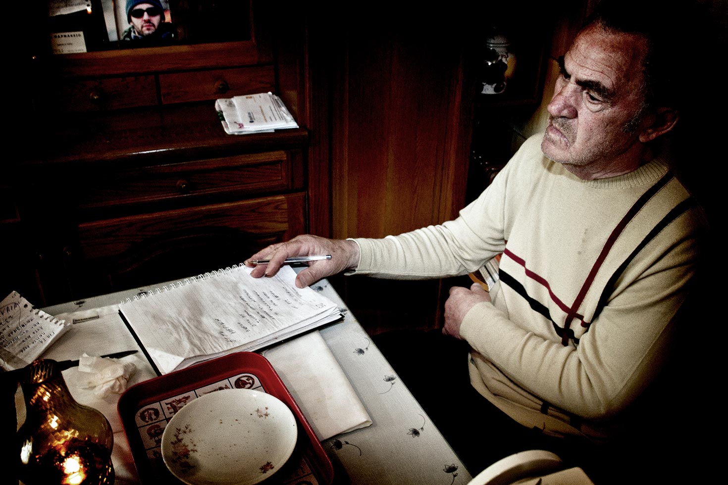 "He found his way through writing although sometimes those writings make less sense."