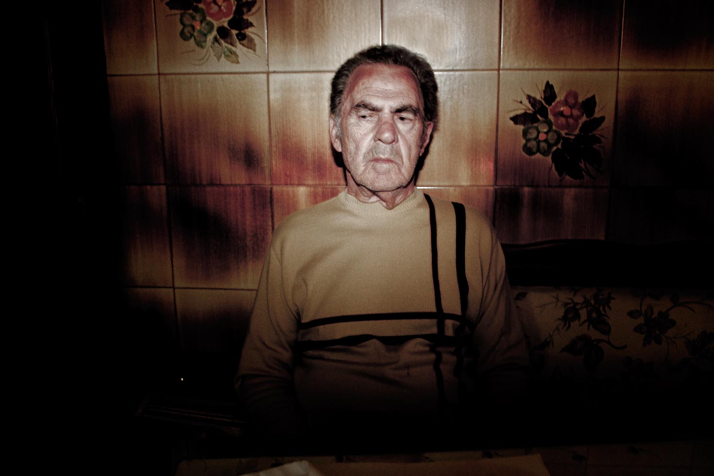 "Starting since 2008 my father Antonis had a series of five strokes with a six month, more or less, frequency, leaving him with some minor kinetic but major speech disabilities."