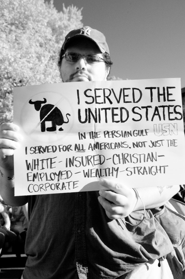 Occupy Wall Street
Washington Square Park, New York City, October 2011