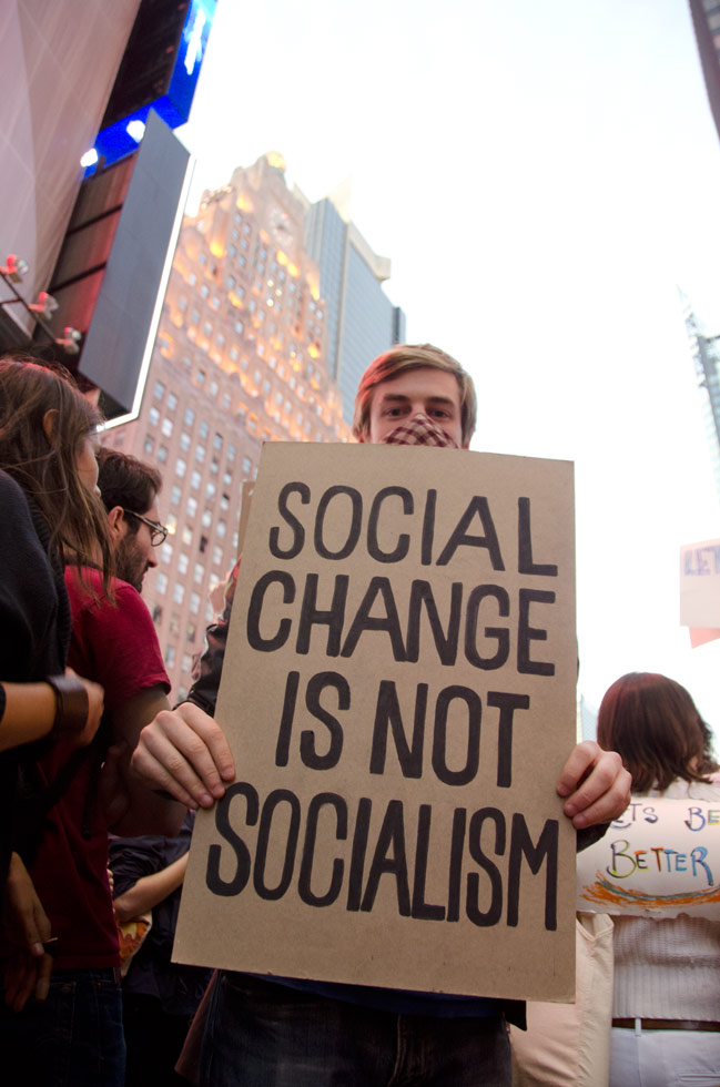 Occupy Wall Street
Times Square, New York City, October 2011
